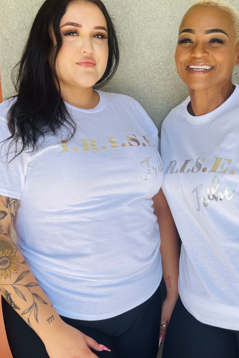 I.R.I.S.E. Metallic Logo T-Shirt(Colors)
