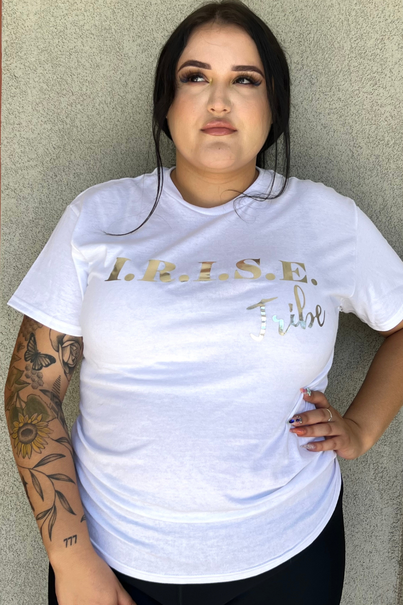 I.R.I.S.E. Metallic Logo T-Shirt(Colors)