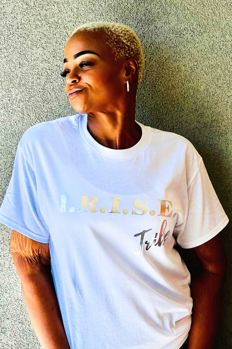 I.R.I.S.E. Metallic Logo T-Shirt(Colors)