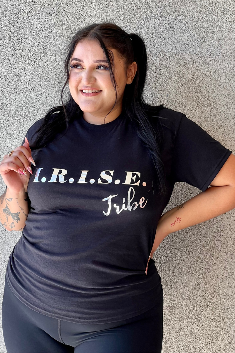 I.R.I.S.E. Metallic Logo T-Shirt(Colors)