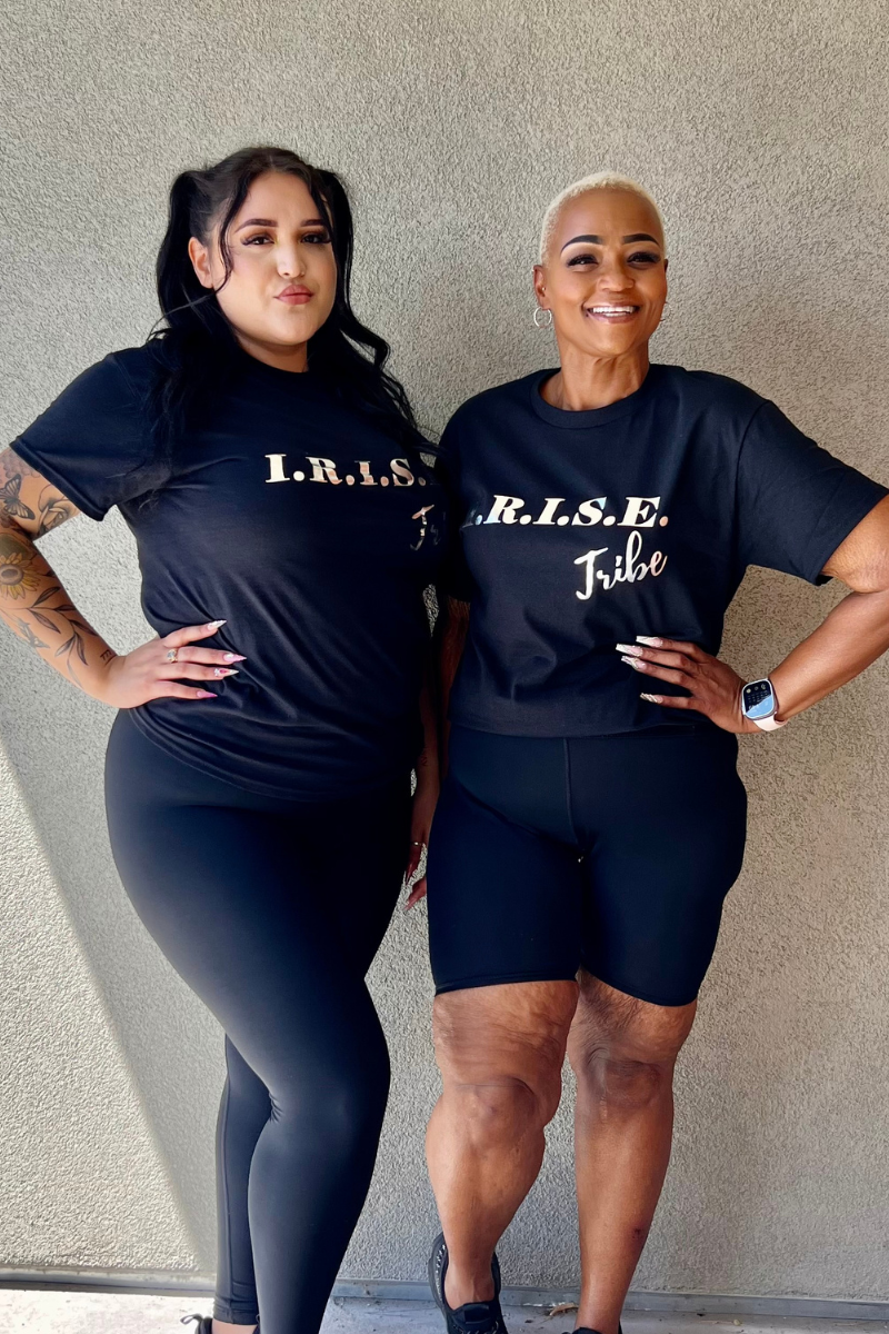 I.R.I.S.E. Metallic Logo T-Shirt(Colors)
