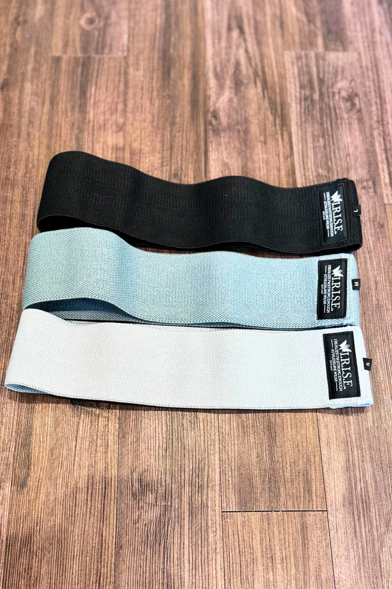 ๐๐พโโ๏ธ I.R.I.S.E. Fabric Resistance Bands (Ocean Blue & Monochrome)
