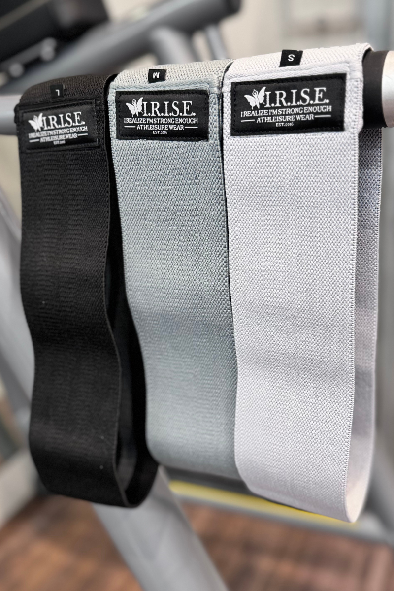 ๐๐พโโ๏ธ I.R.I.S.E. Fabric Resistance Bands (Ocean Blue & Monochrome)