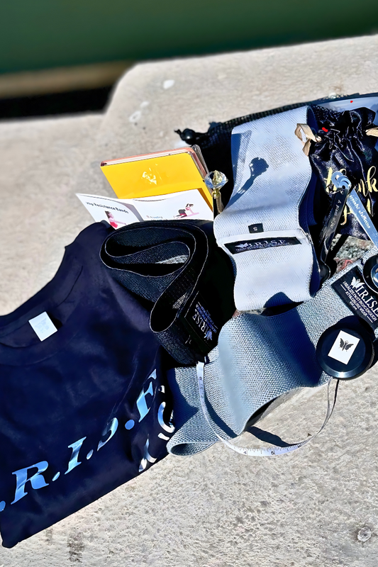 VibroBoost Power Pack: 21-Day Fitness + I.R.I.S.E. Tee