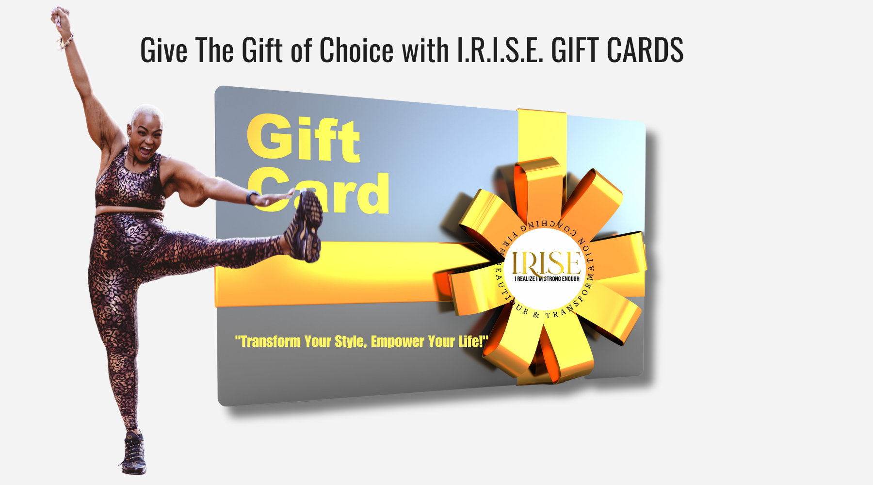 Give the Gift of Choice: I.R.IS.E. Beautique Gift Cards