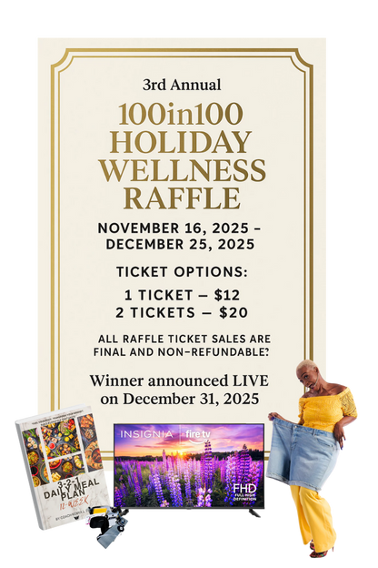 3rd Annual 100in100 Holiday Wellness Raffle – Win a 40" 4K UHD Fire TV + Wellness Kit