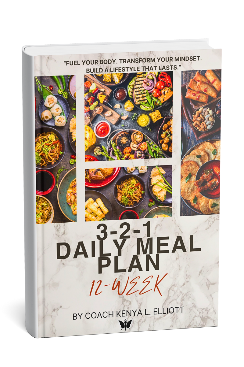 12-Week 3-2-1 Daily Meal Plan + 3 pc Resistance Bands (FREE)