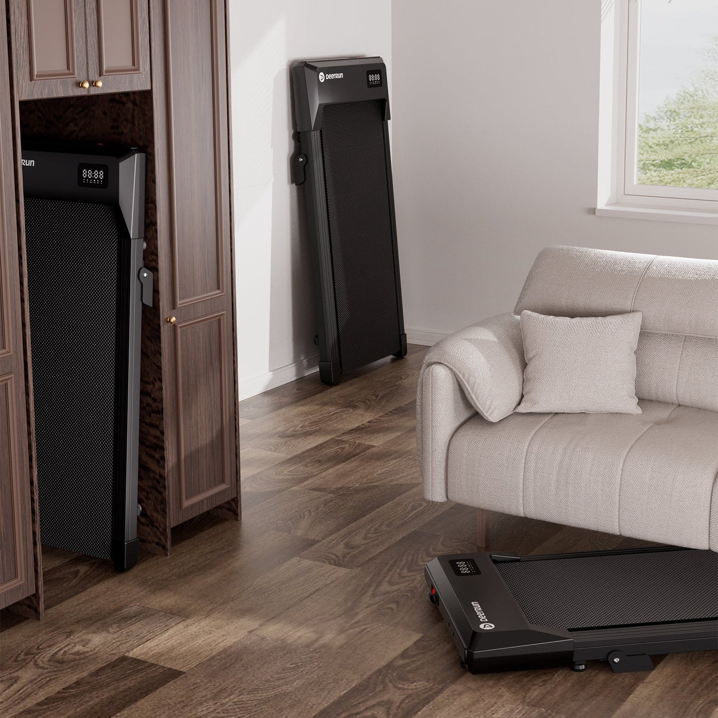 DeerRun Q2 Urban Under-Desk Treadmill