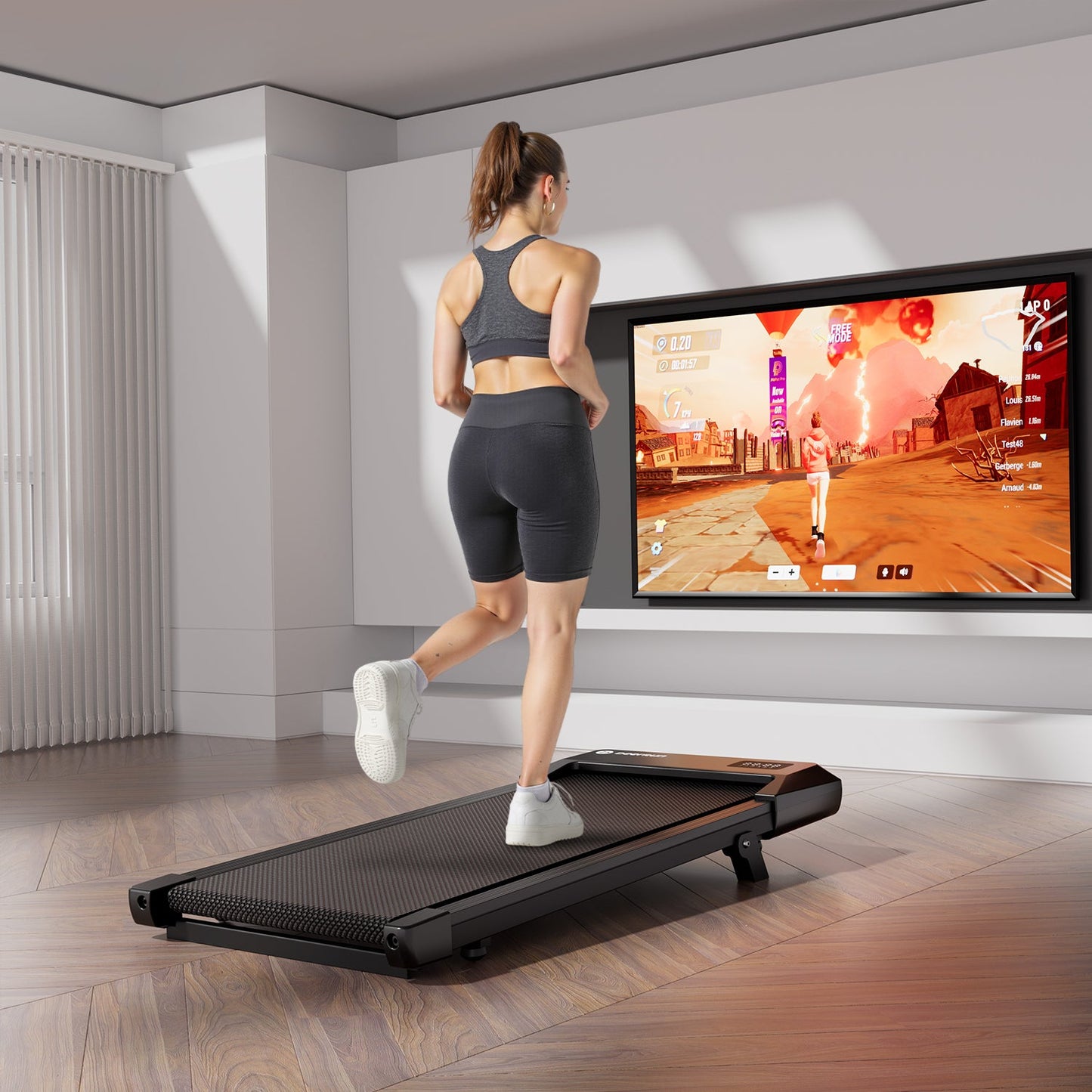 DeerRun Q2 Urban Under-Desk Treadmill