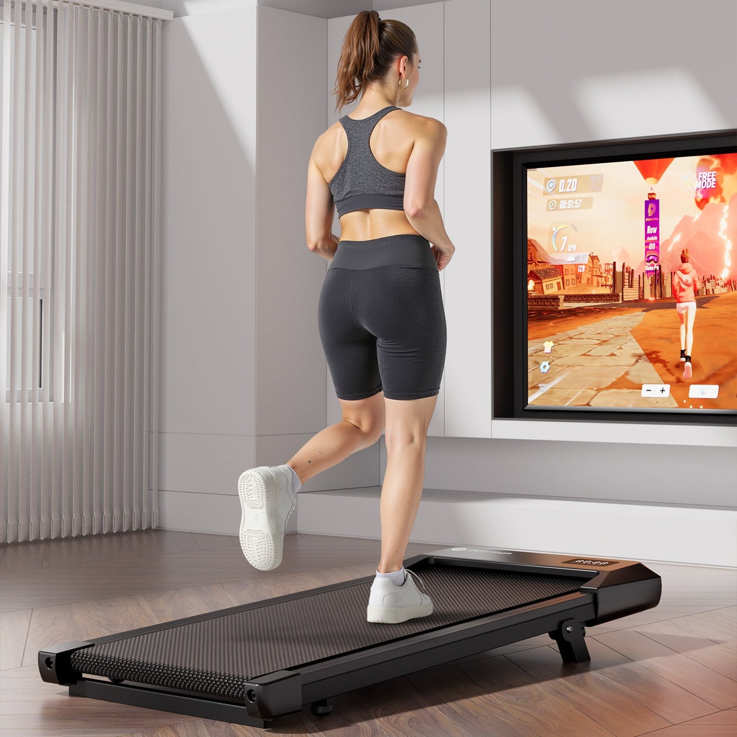 DeerRun Q2 Urban Under-Desk Treadmill