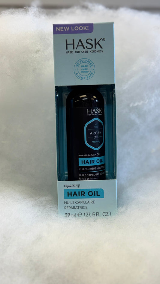 Hask Hair Oil with Argon Oil