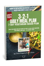 EAT BETTER: FREE SAMPLE 3-2-1 Vegetarian Daily Meal Plan (7 Day Version)