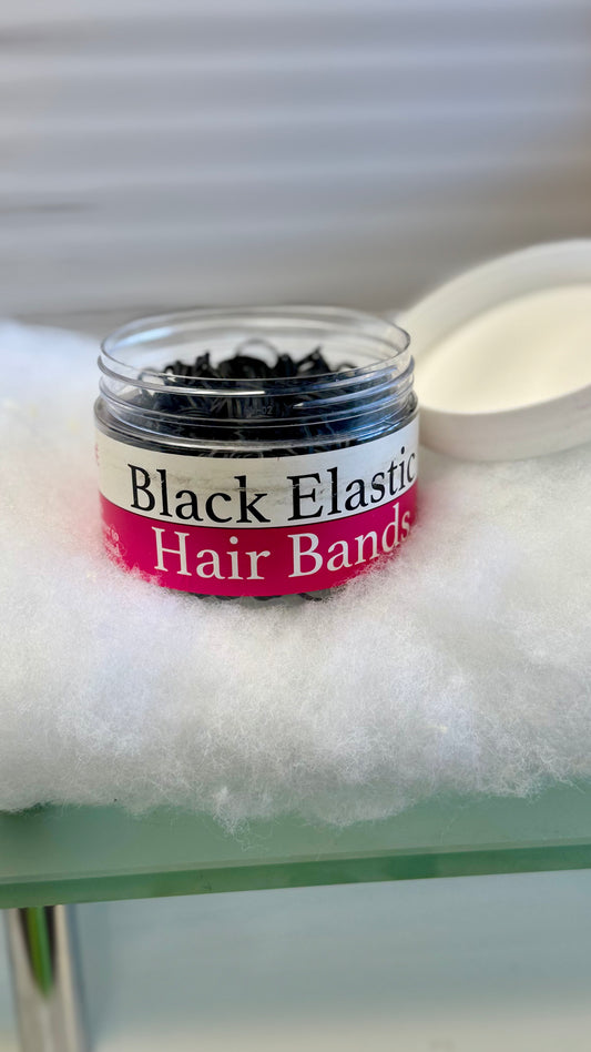 Black Elastic Hair Bands