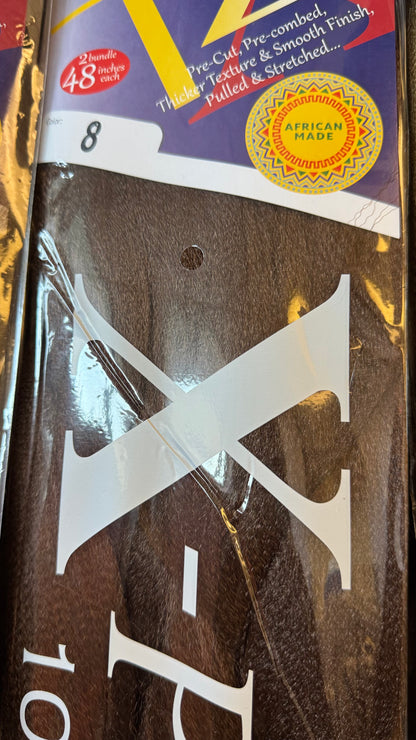 Supreme XTZ Pre-Stretched Braiding Hair 48” – 170g (All 61 Colors)