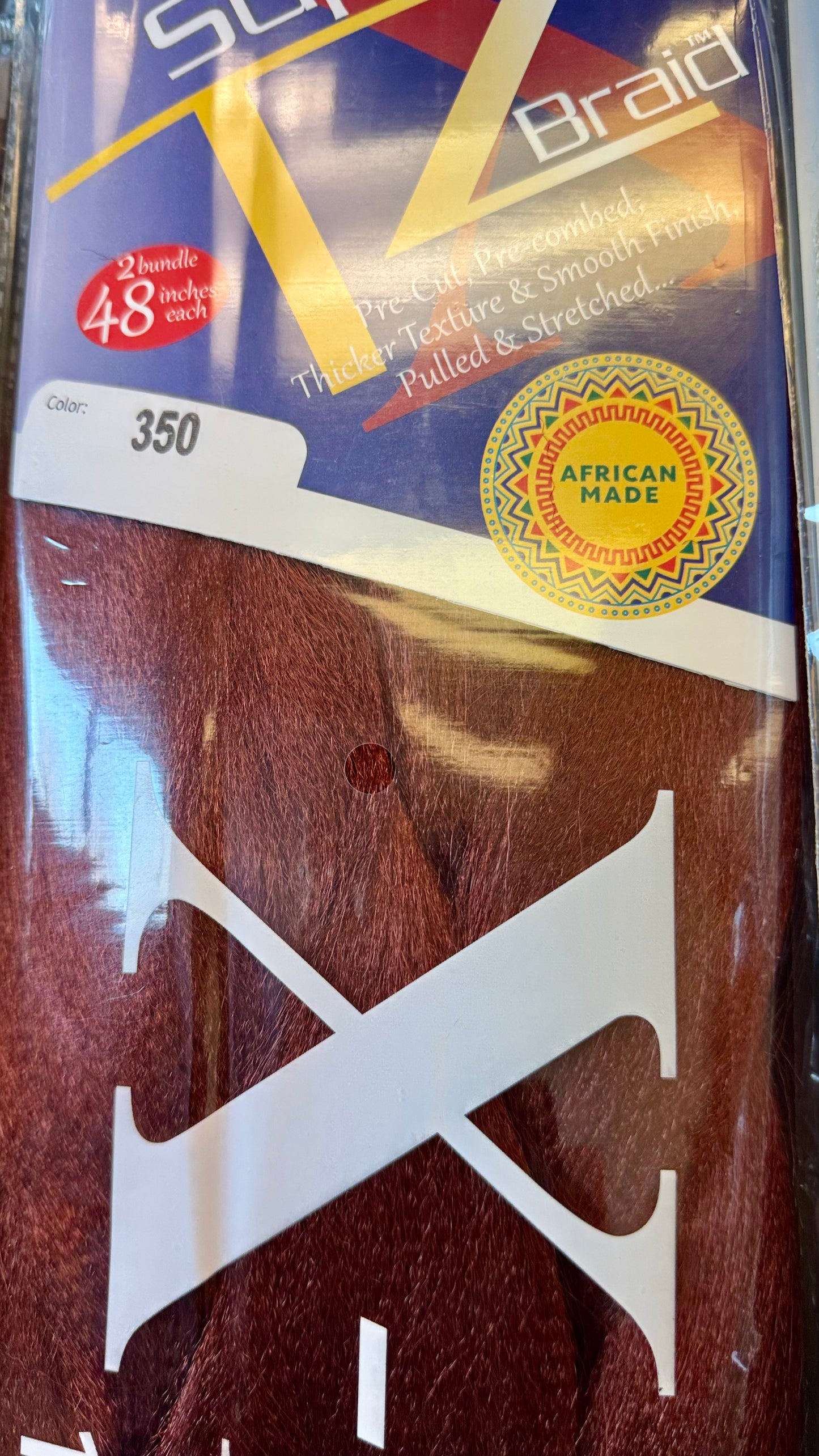 Supreme XTZ Pre-Stretched Braiding Hair 48” – 170g (All 61 Colors)