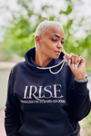 I.R.I.S.E. Rhinestone Hoodie w/ Crystal String