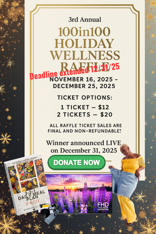 3rd Annual 100in100 Holiday Wellness Raffle – Win a 40" 4K UHD Fire TV + Wellness Kit
