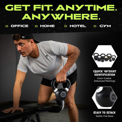 Single Cast Iron Kettlebell