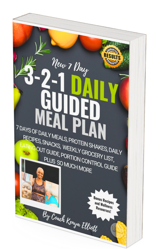 EAT BETTER: FREE SAMPLE 3-2-1 Daily Meal Plan (7 Day Version)