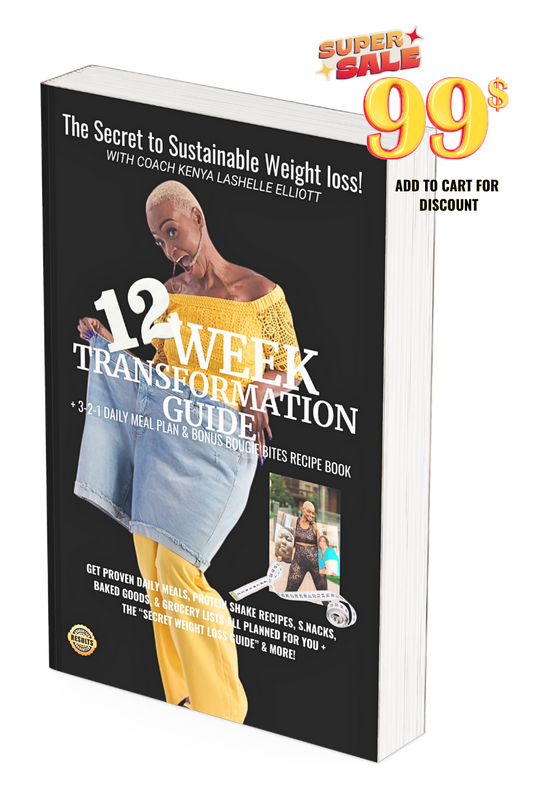 12-Wk Transformation Program w/Accountability & 3 Pc Resistance Bands (Free)