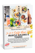 12-Week Muscle Building & Body Toning 3-2-1 Daily Meal Plan + FREE Fit Kit