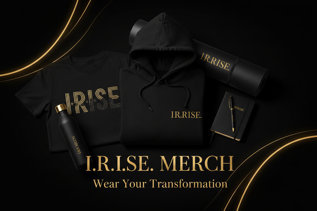 I.R.I.S.E. MERCH Banner