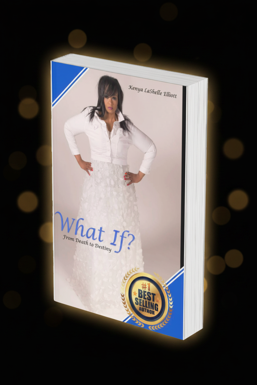 What If? Book Cover - Dark Background